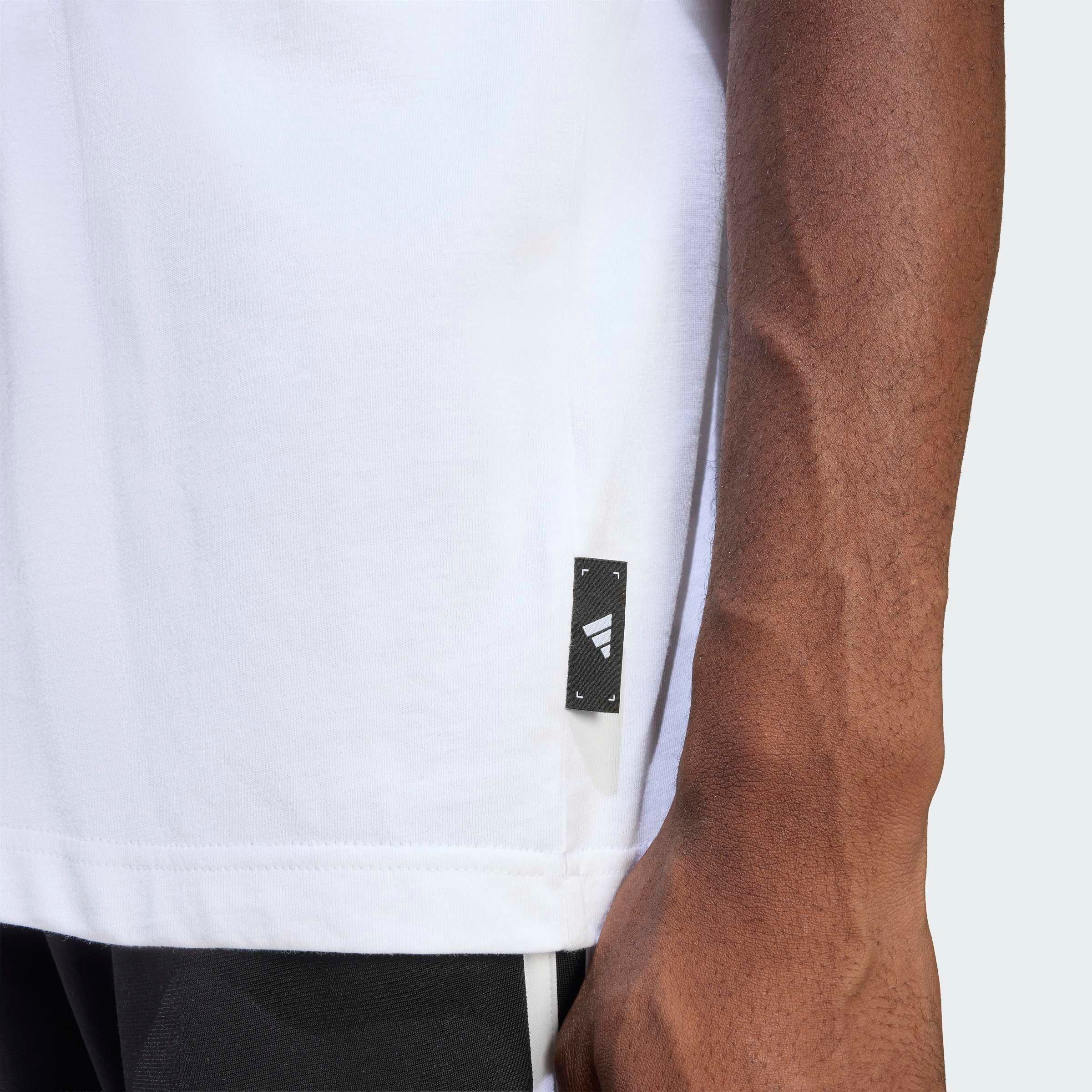 adidas Sportswear T-Shirt M MOD ESS T für Erwachsene, mit Rundhalsausschnitt, in normaler Länge