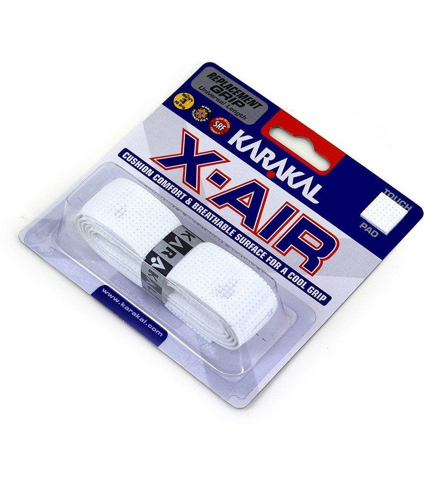 Karakal Griffband Basisband X-Air (hohe Schweißabsorption) 1.6mm weiss - 1 Stück