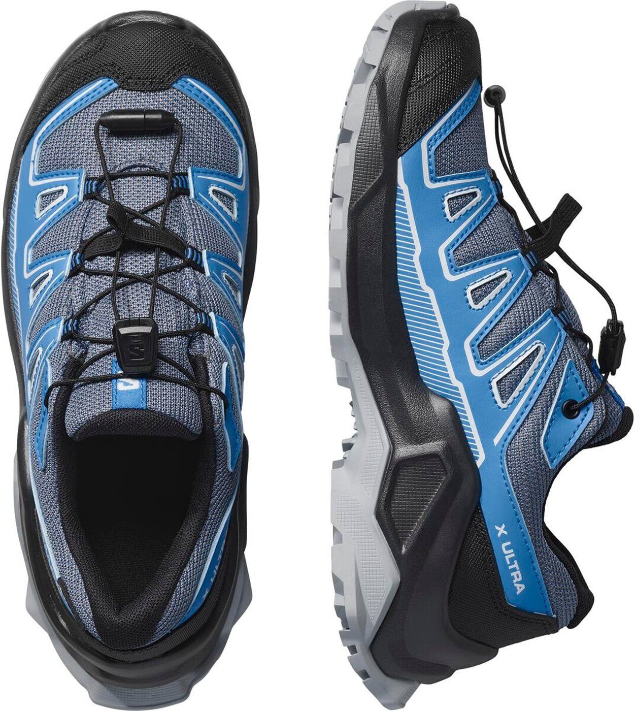 Salomon SHOES X ULTRA GTX J Turbul/Black/Frnchb 000 Wanderschuh
