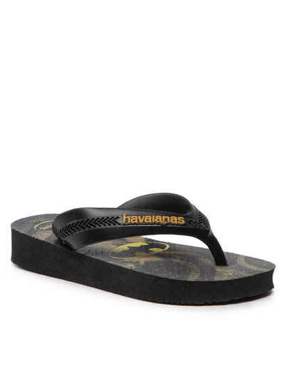 Havaianas Zehentrenner Kids Max Herois 41303029798 Black/Black/Citr Badesandale