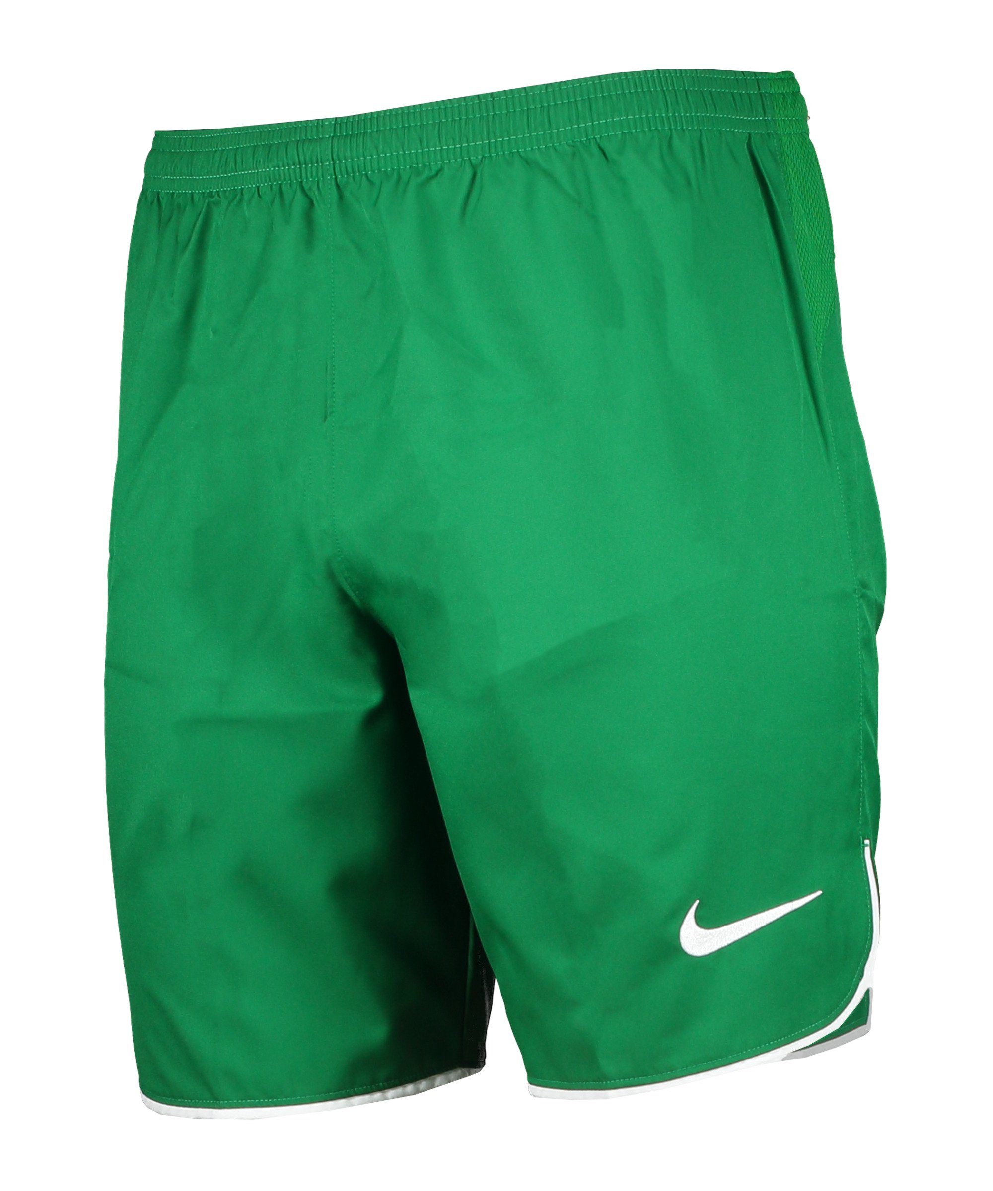 Nike Sporthose Laser V Woven Short gruenweiss