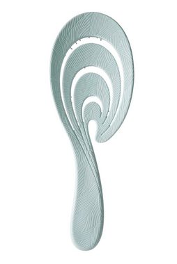 Ninabella Haarbürste für Locken, Lange & Nasse Haare, aus Recyceltem Material, Blau, Bio Haarbürste für Damen, Männer, Kinder, Entwirrbürste Ohne Ziepen