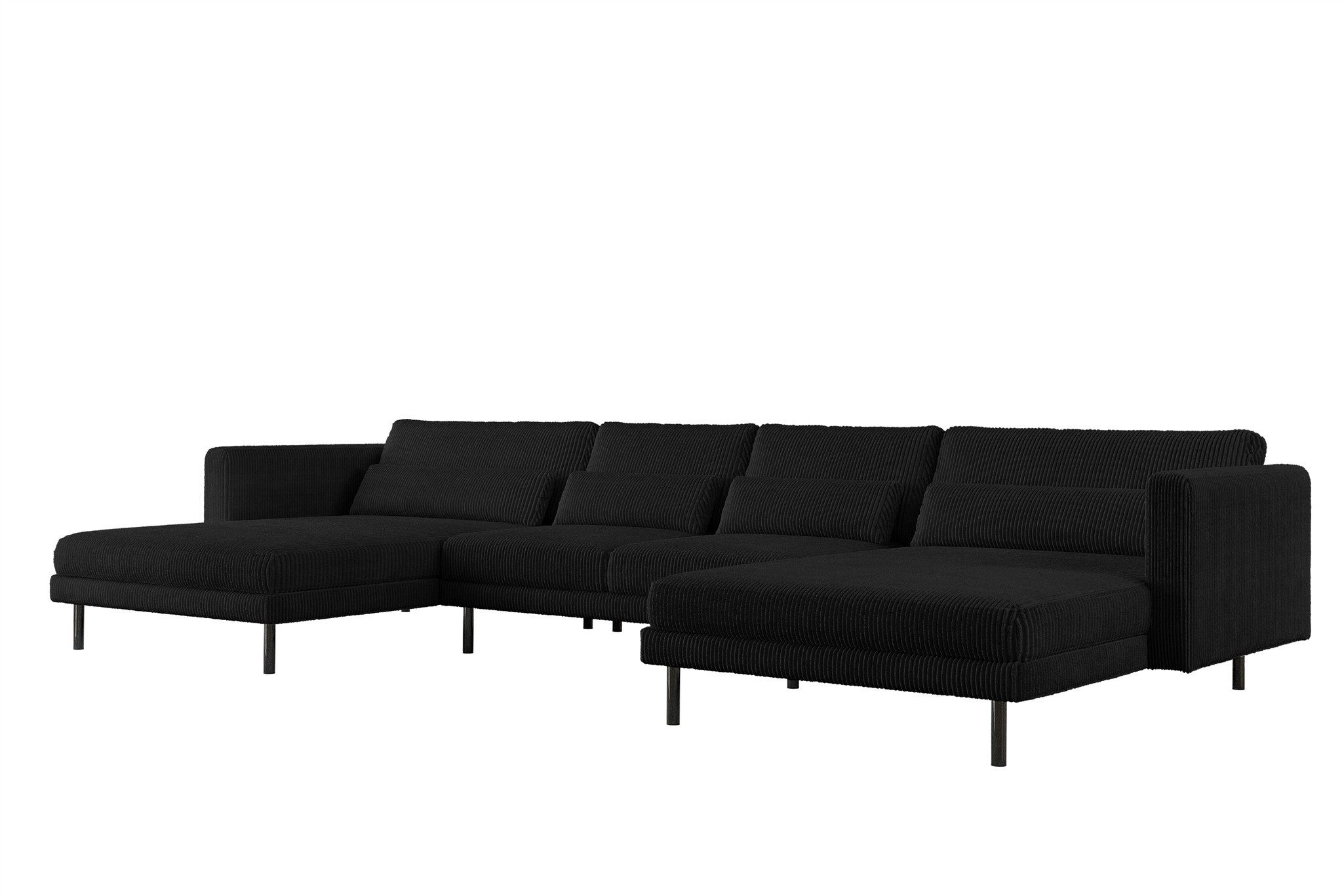 Fun Möbel Wohnlandschaft Sofa in U-Form günstig online kaufen