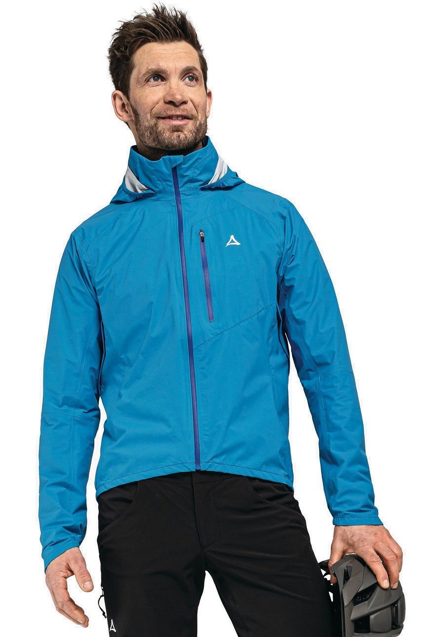 Schöffel Regenjacke 2,5-Lagen Bohusleden (wasserdicht) blau Herren