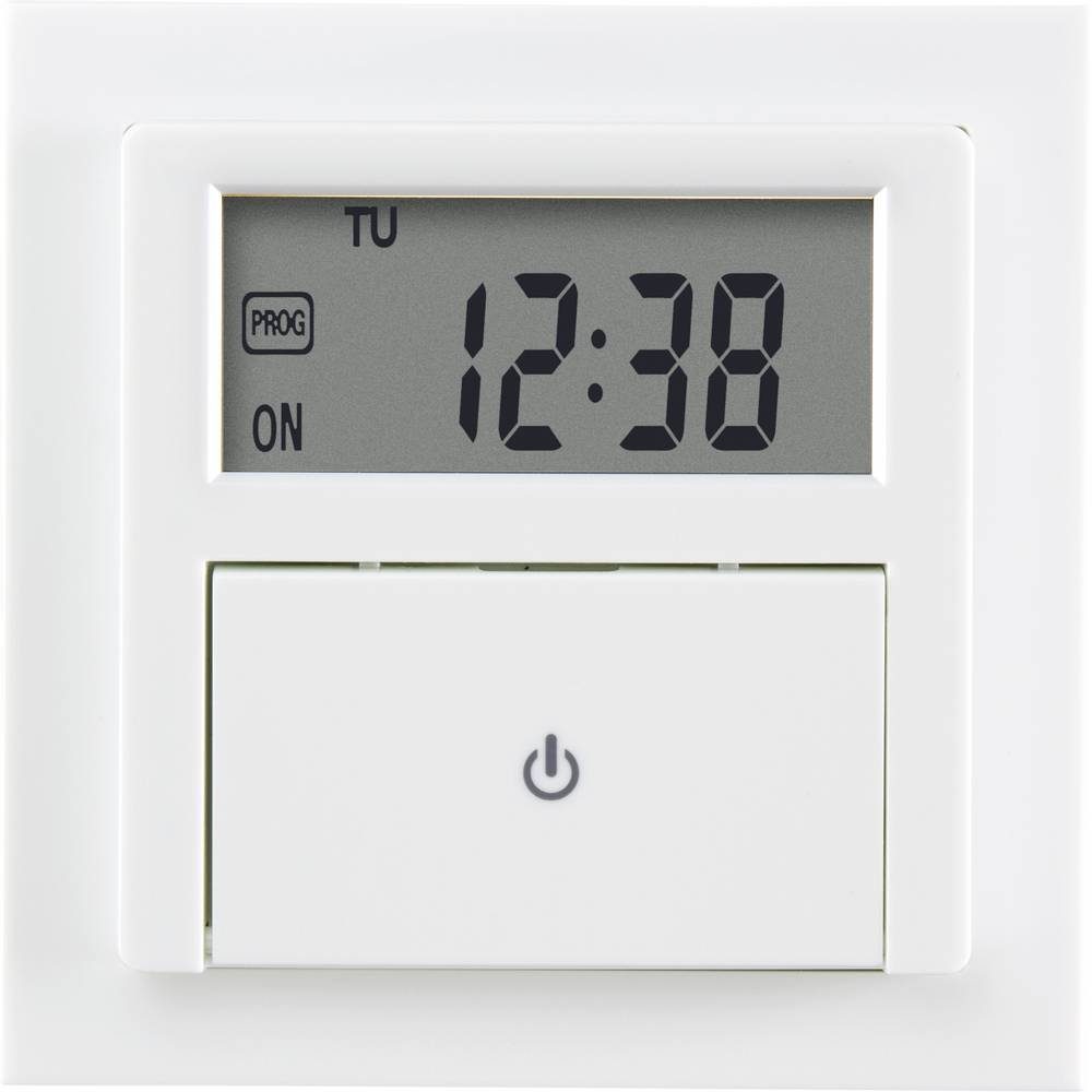 Sygonix Zeitschaltuhr Sygonix SY-4504968 Unterputz-Timer digital Wochenprogramm 1800 W Co – Bild 3 von 5