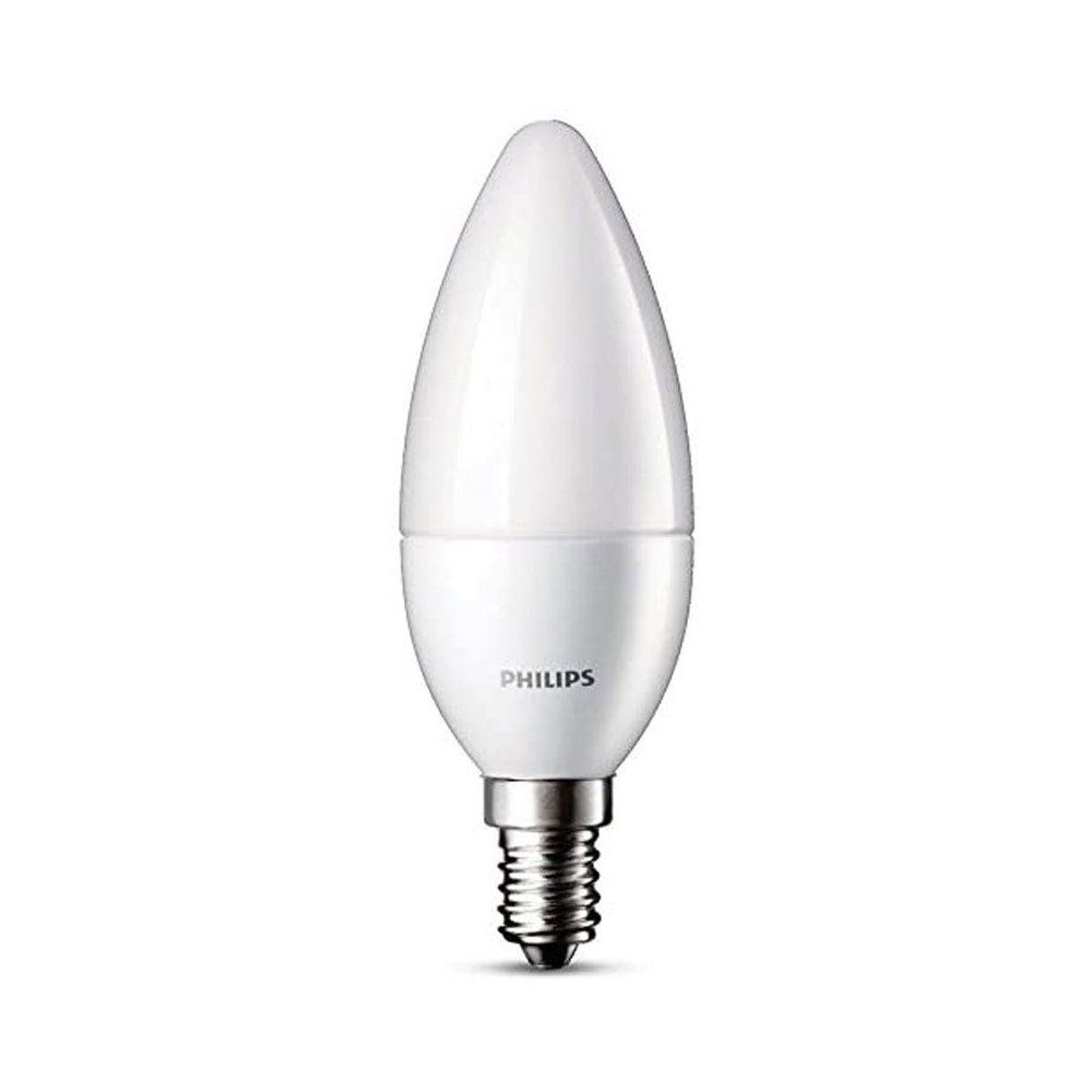 Philips LED-Leuchtmittel Philips LED E14 B35 Kerzenform 3,5W = 25W 290lm 230V Kaltweiß 4000K, E14, Kaltweiß