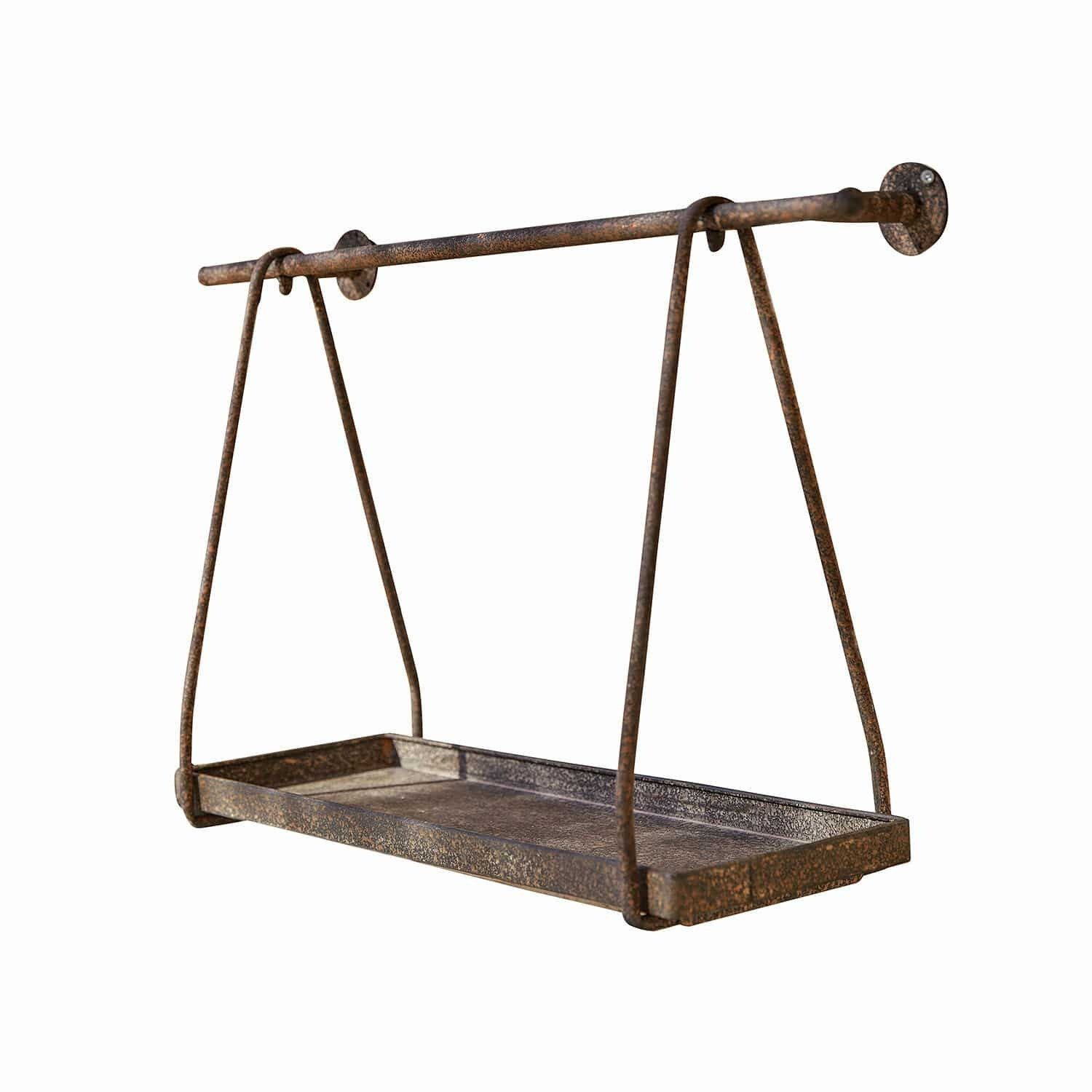 Mirabeau Wandregal Wandregal Jaquesse antikbraun günstig online kaufen