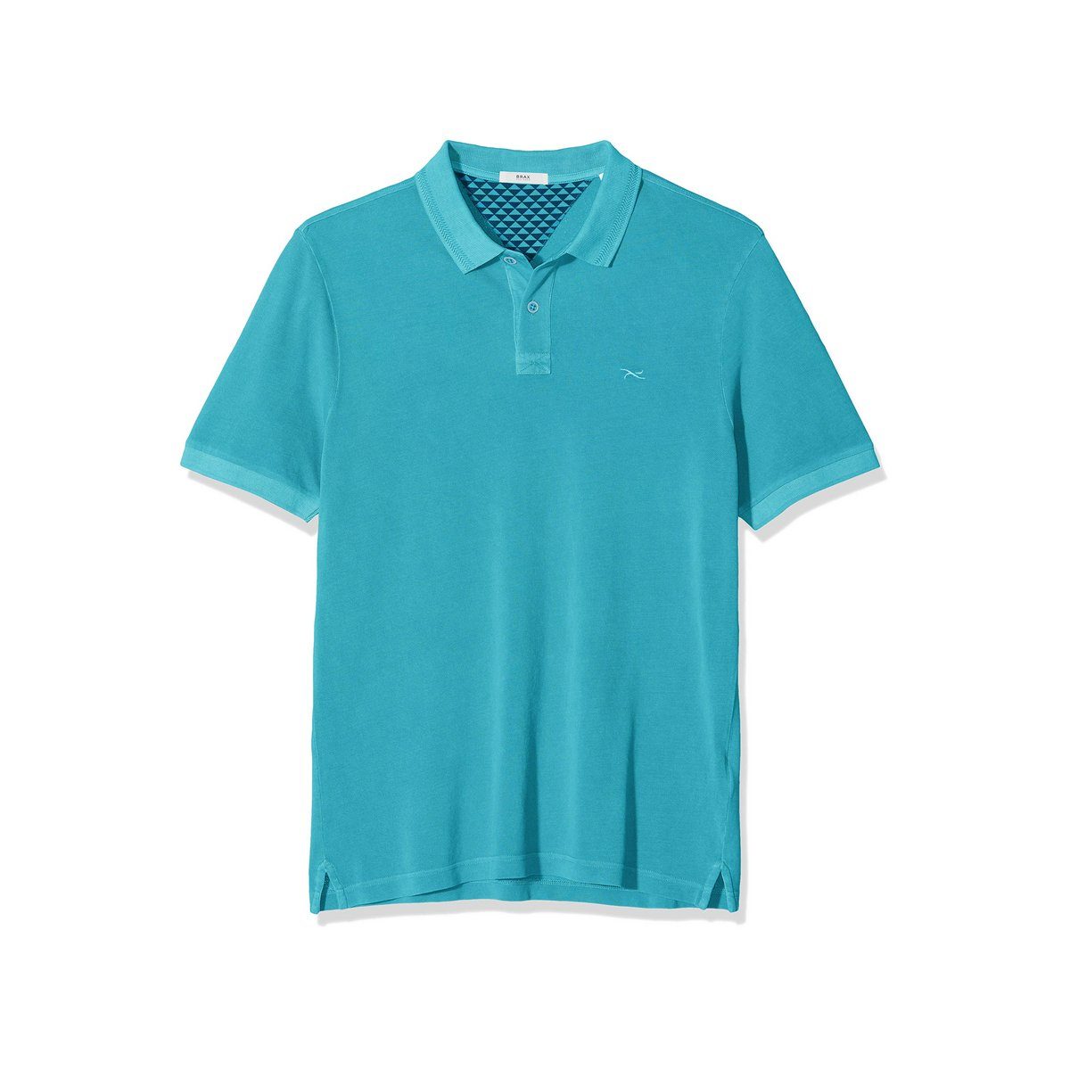 Brax T-Shirt blau regular (1-tlg)