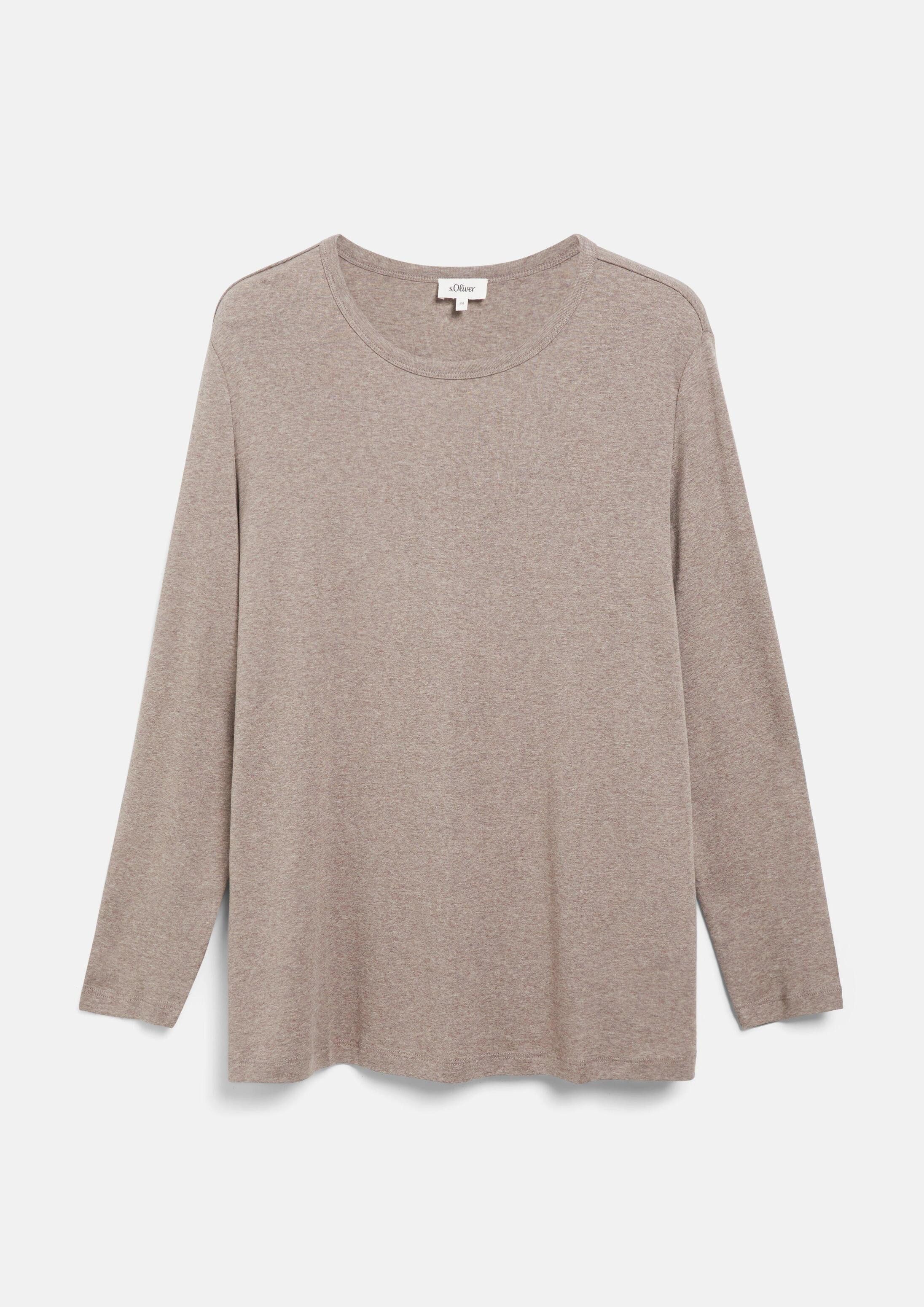 s.Oliver Langarmshirt T-Shirt T-Shirt