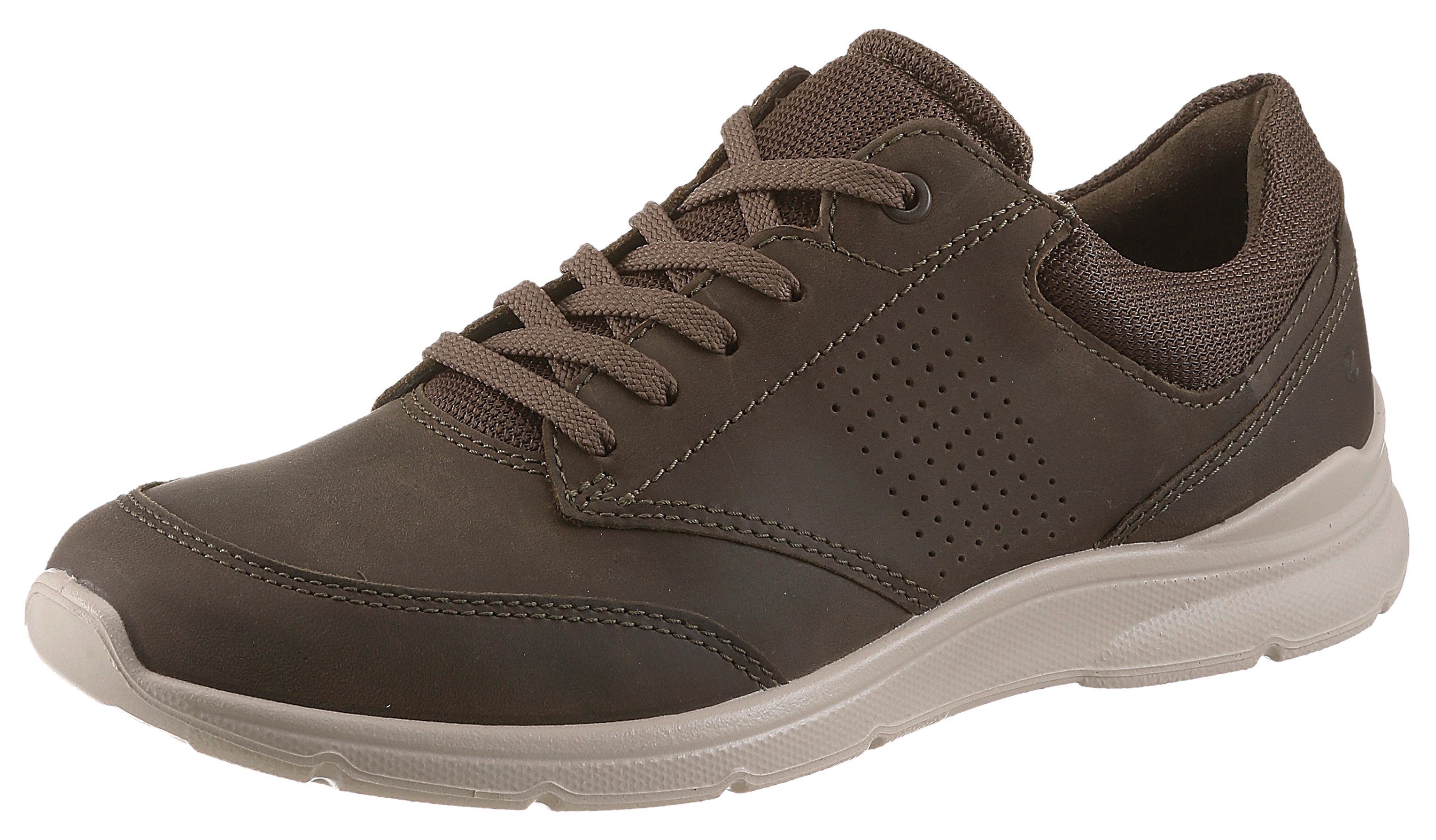 Ecco IRVING Sneaker mit weißer Laufsohle, Freizeitschuh, Halbschuh, Schnürschuh