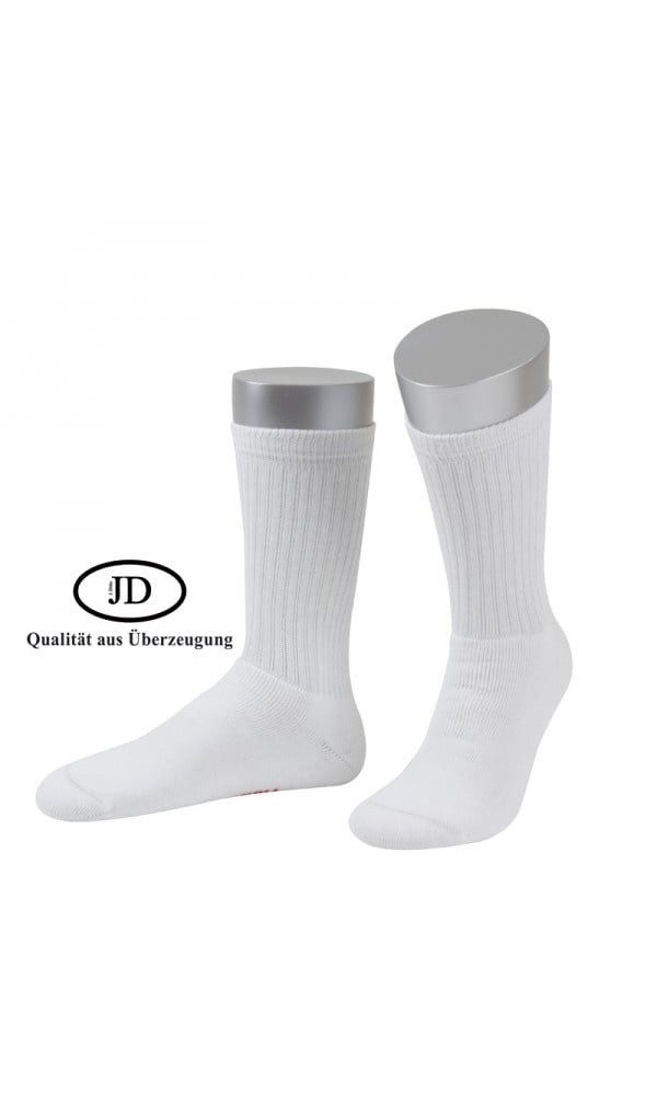 JD Tennissocken Crew Classic weiss - 1 Paar