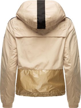 Navahoo Wendejacke Sunitaa ultraleichte 2-in-1 Damen Übergangsjacke mit Kapuze