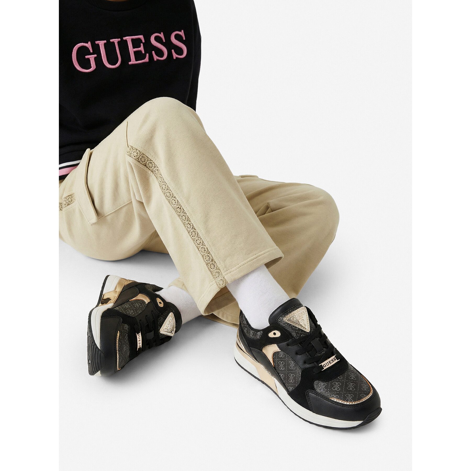 Guess Guess Sneakers Mädchen Schwarz Sneaker