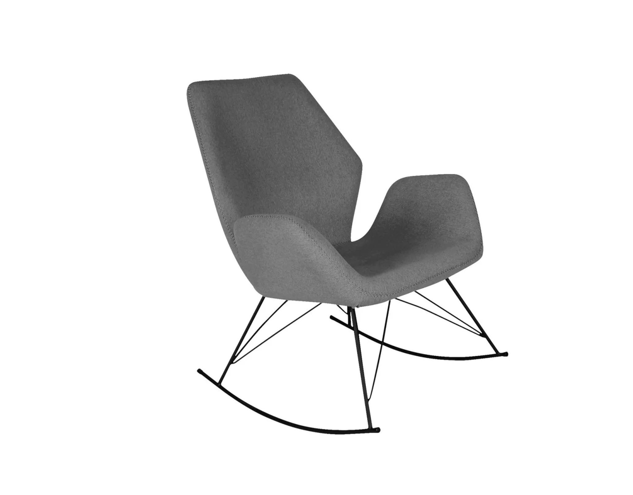 Homexperts Schaukelstuhl Homexperts Schauckelstuhl Schwingsessel Victor B 74 x H 94 x T 85 cm