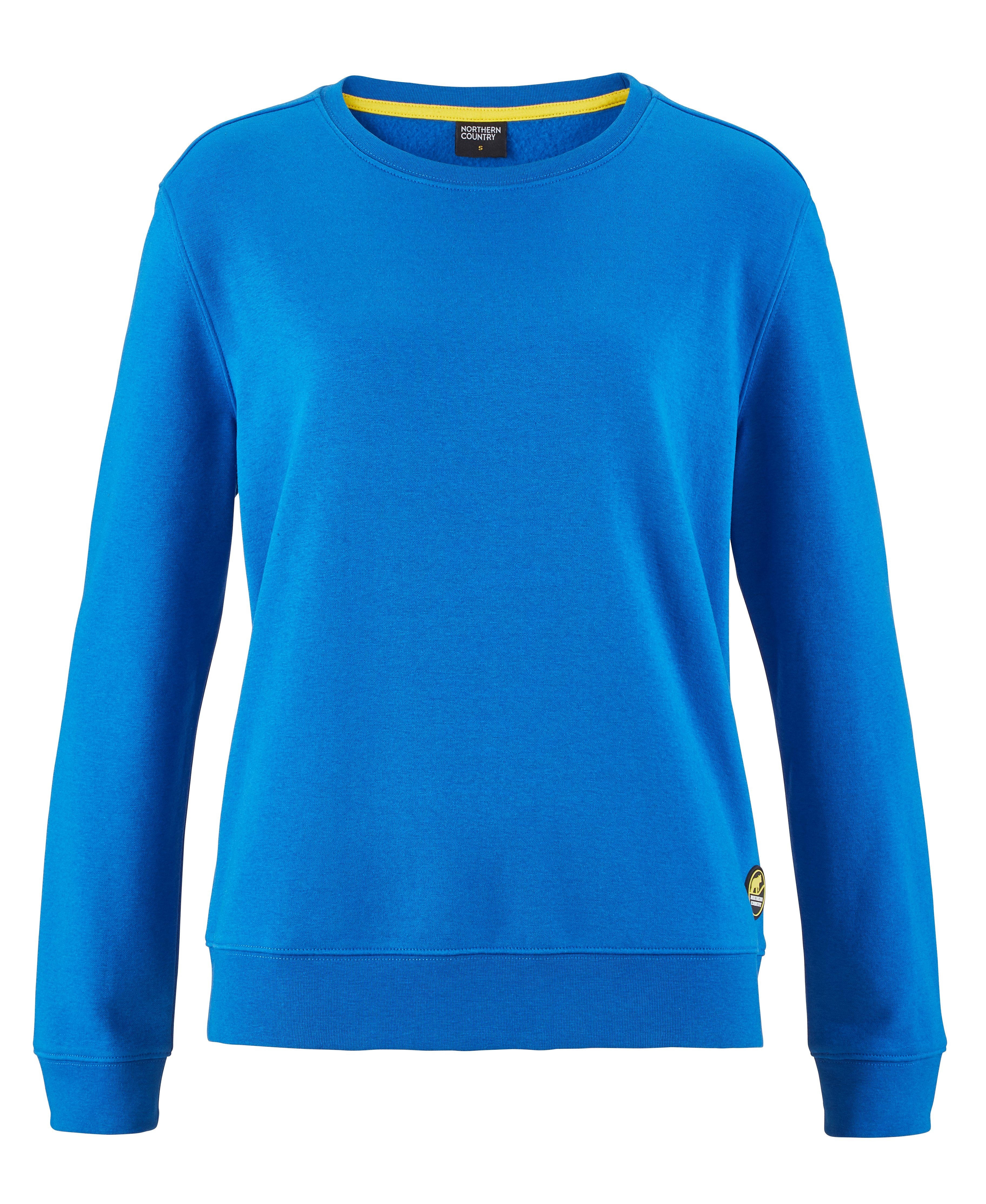 Northern Country Sweatshirt für Damen aus soften Baumwollmix, trägt sich locker und leicht Lapis Blue