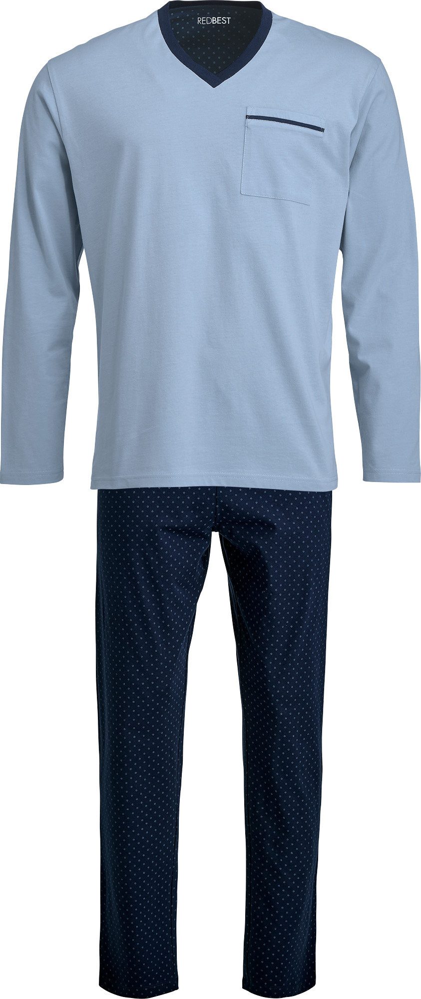 Pyjama Herren-Schlafanzug