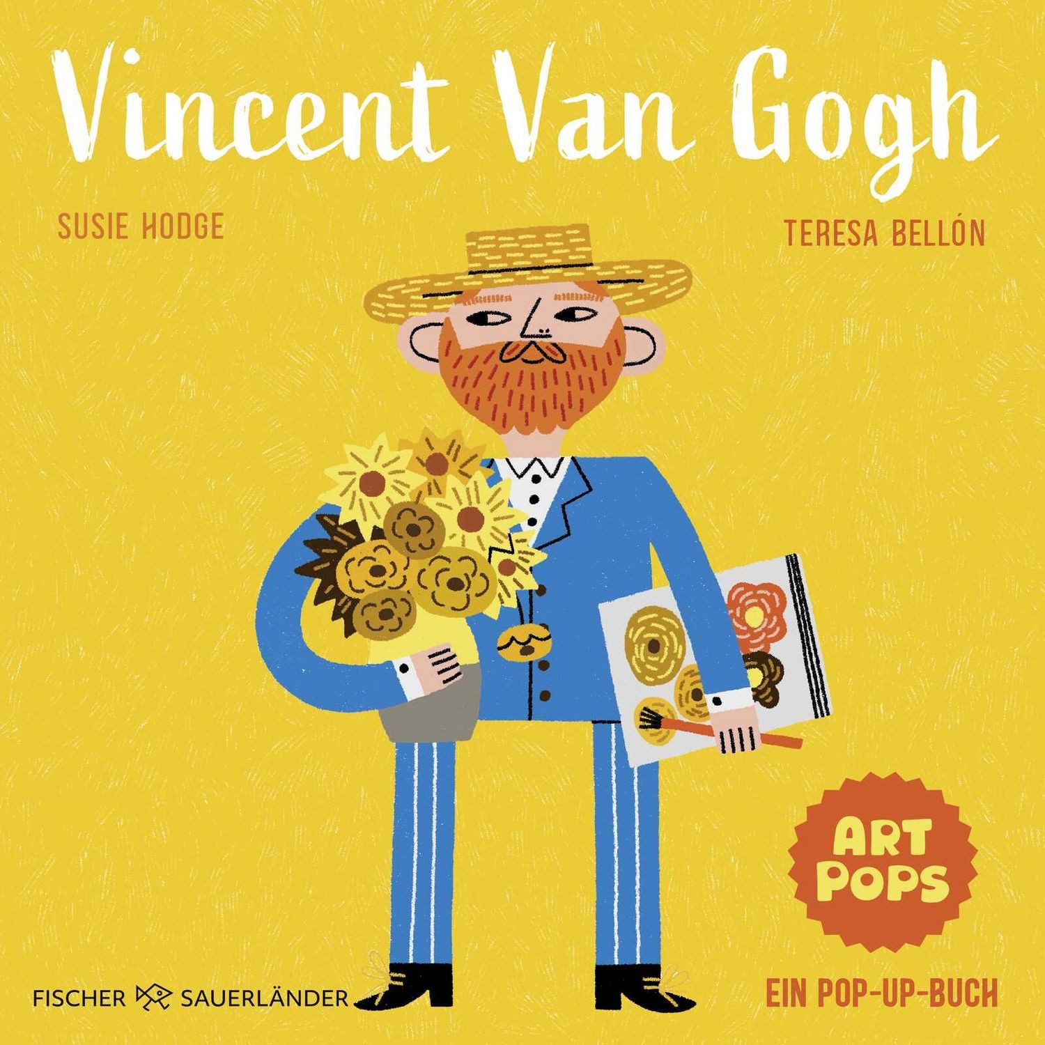 ART POPS: Vincent Van Gogh / Susie Hodge, Ein Pop-up-Buch, Pop-up Bilderbuch über große Künstler*innen für Kinder ab 5 Jahren