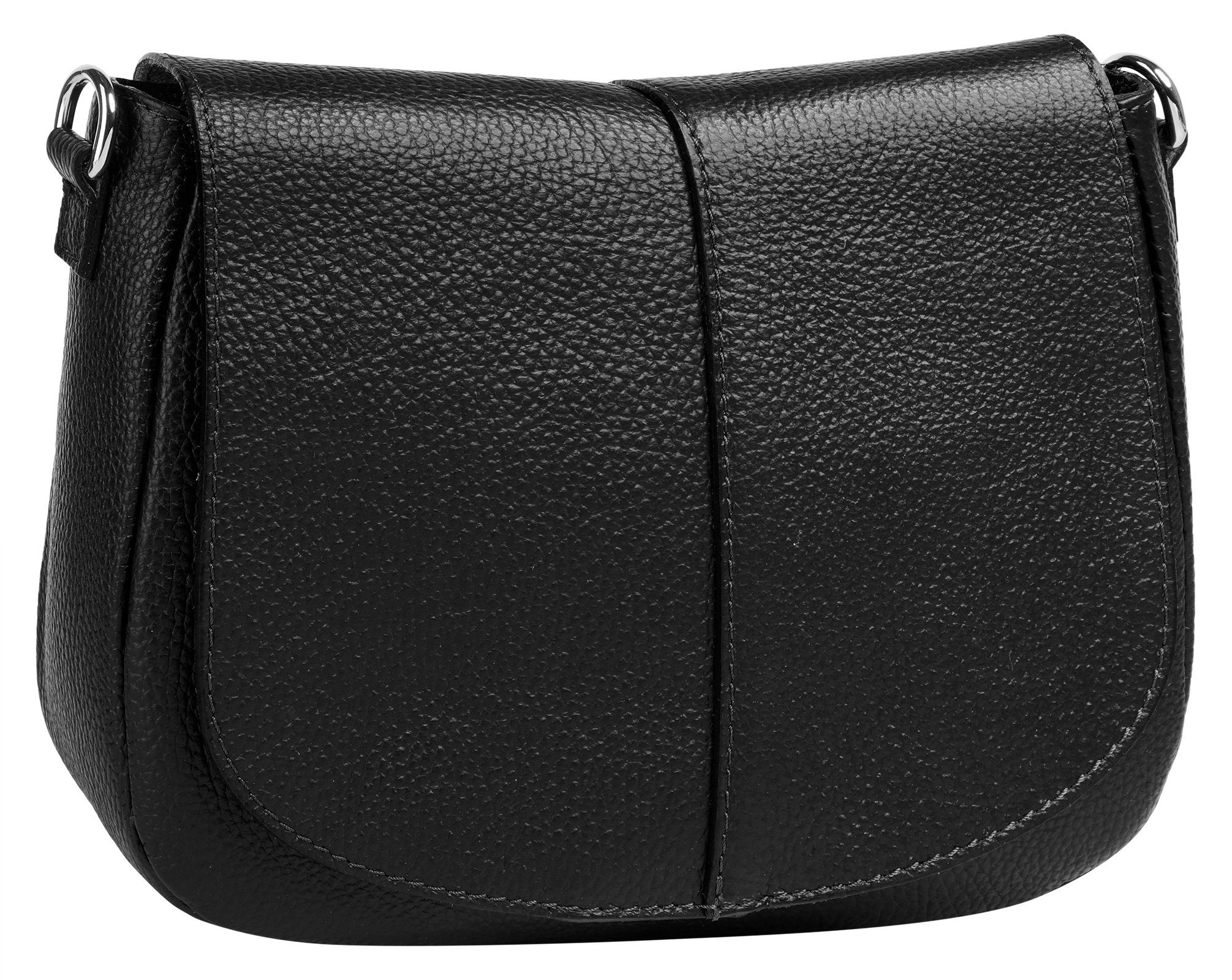 Cluty Umhängetasche CLUTY Damen echt Leder, Made in Italy, echt Leder, Made in Italy – Bild 3 von 5