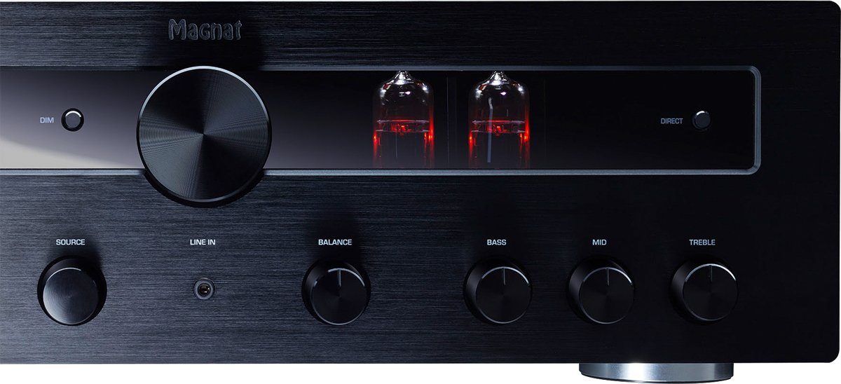 massiver, (keine, Vollmetallgehäuse 780 Aluminiumfront) AV-Receiver MR mit Magnat schwarz Stabiles gebu?rsteter Receiver