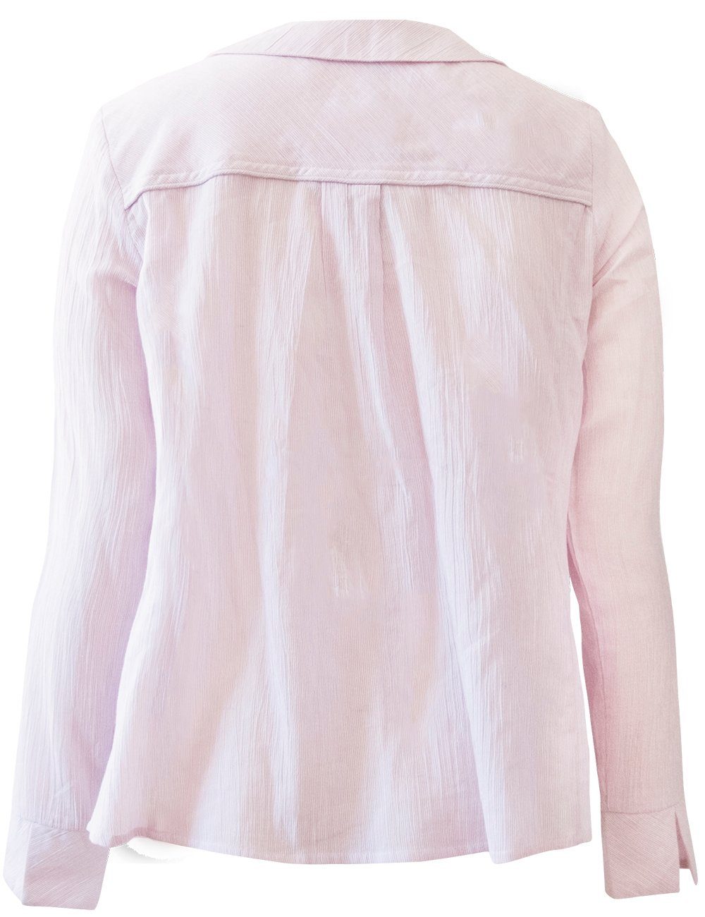 Brigitte von Boch Hemdbluse Morongo Bluse rosa/weiß gestreift günstig online kaufen
