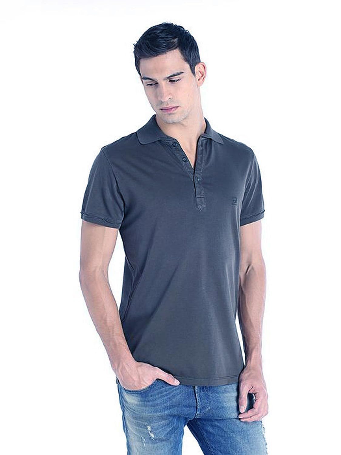 Diesel Poloshirt Diesel T-ETIENNE CAMICIA SINGLE JERSEY Herren Shirt Poloshirt