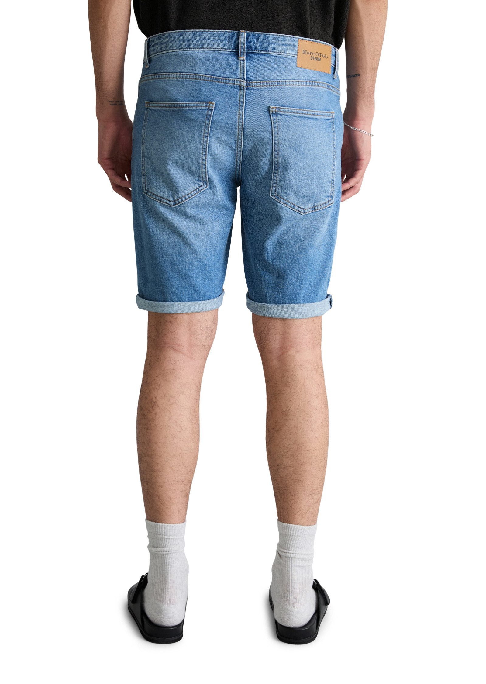 Marc O'Polo DENIM Shorts aus Bio-Baumwoll-Mix