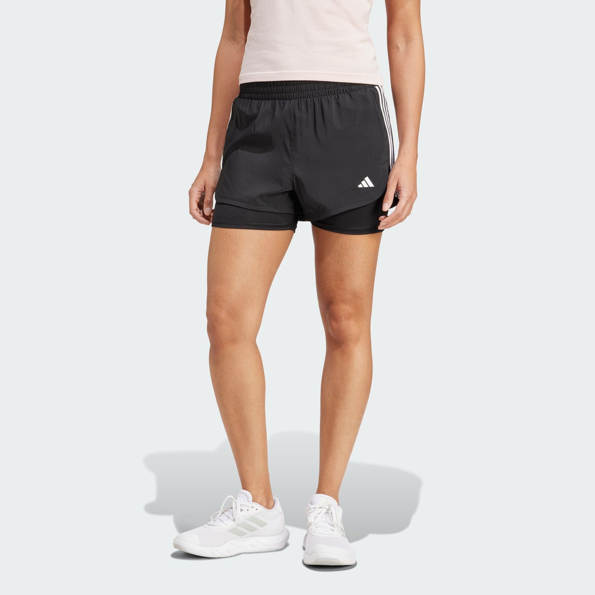 adidas Performance Sweatshorts PACER 3-STREIFEN TRAINING WOVEN SHORTS (1-tl günstig online kaufen