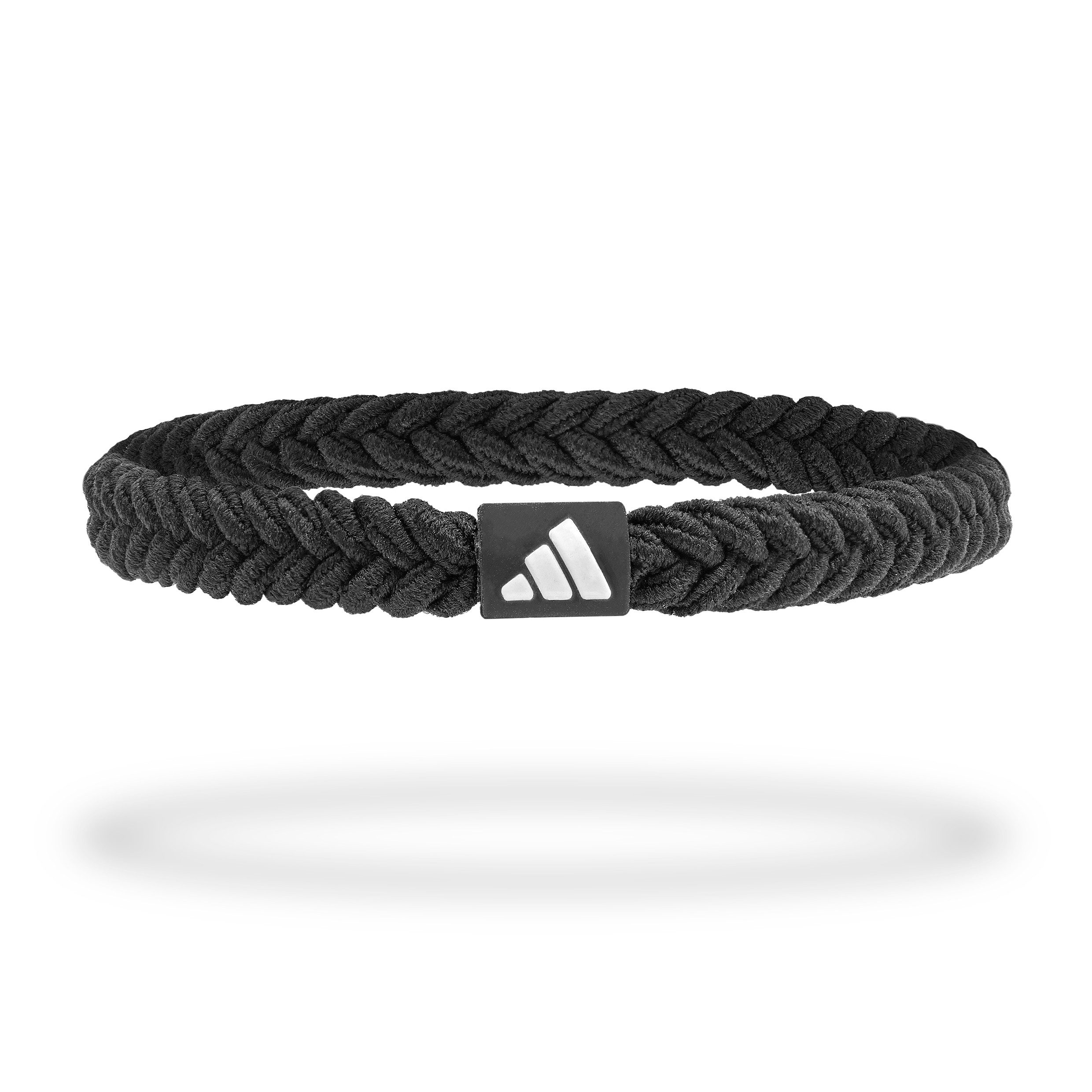 adidas Performance Haargummi Adidas Braided Hair Ties - Black & White, Leicht & bequem – für Sport, Alltag & Training