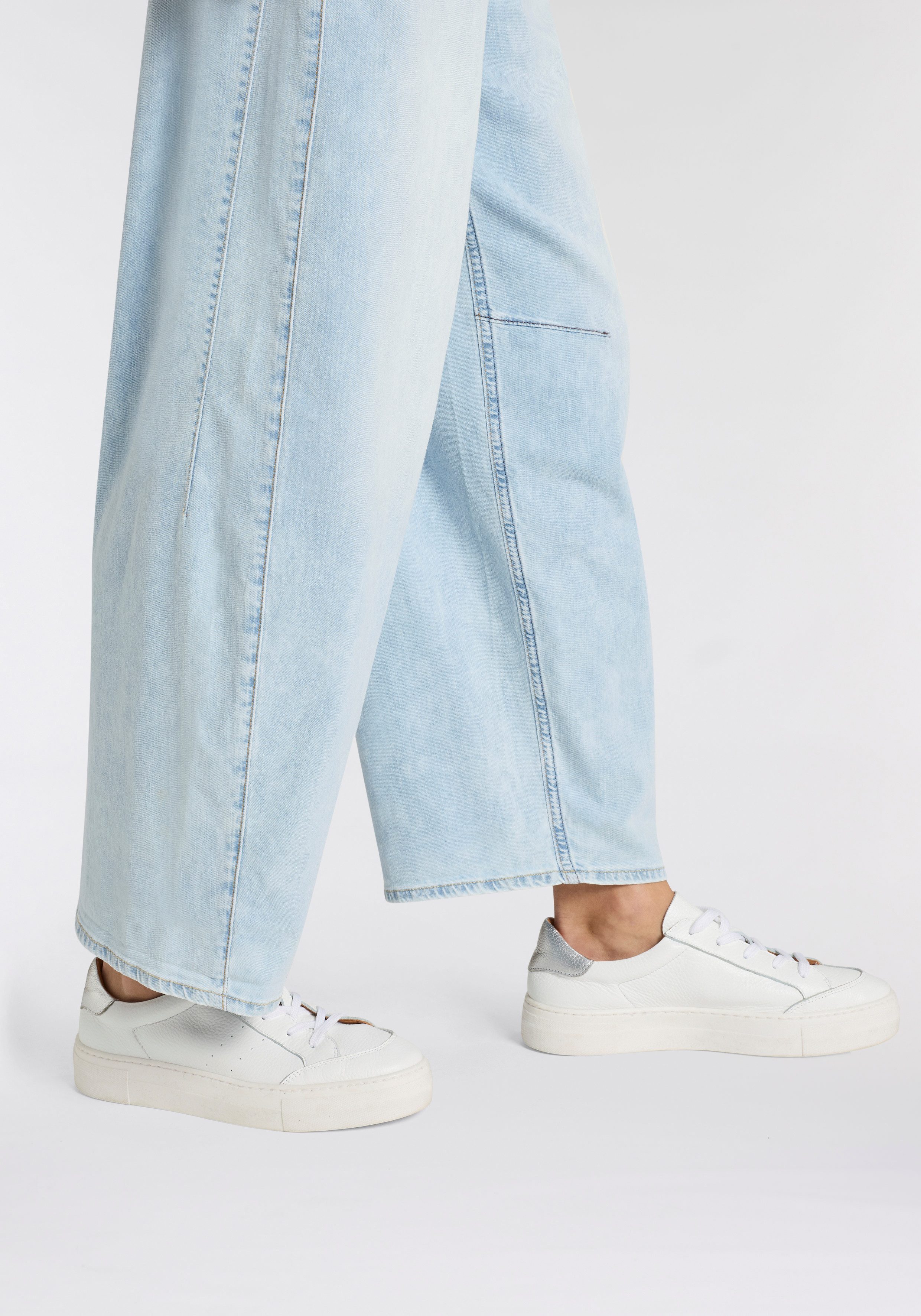Herrlicher Loose-fit-Jeans Barrow Denim Light Cropped