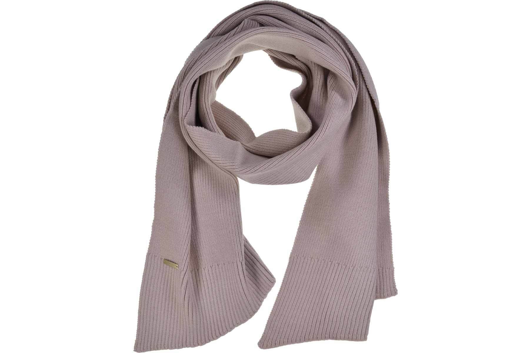 Seeberger Strickschal Strick Schal 180x30cm mit Rippenstruktur 19703-1