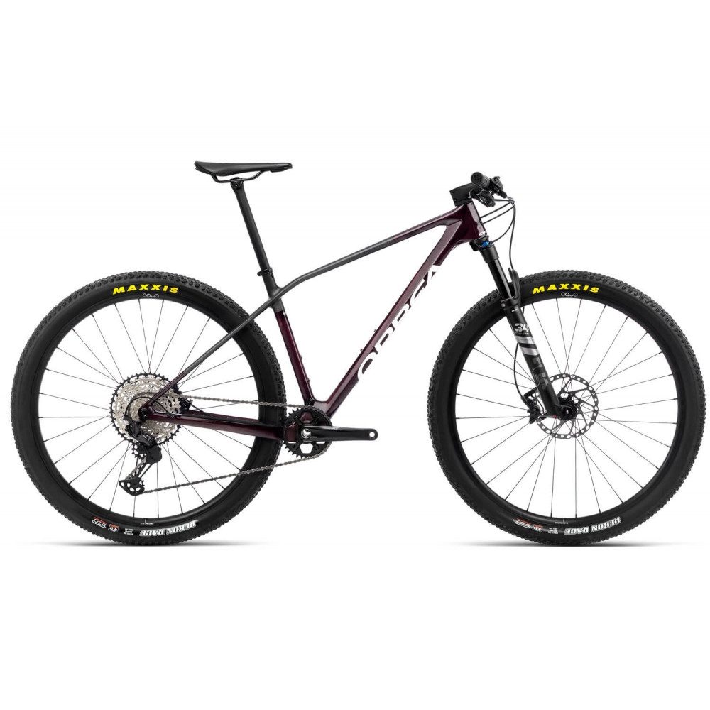 Orbea Mountainbike ALMA M10 Hardtail Weinrot CarbonS=39cm, 29 Carbon View (Gloss)