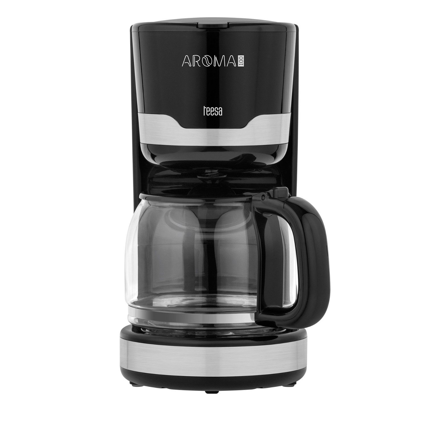 Teesa Filterkaffeemaschine, 1,5l Kaffeekanne, Für gemahlenen Kaffee geeignet