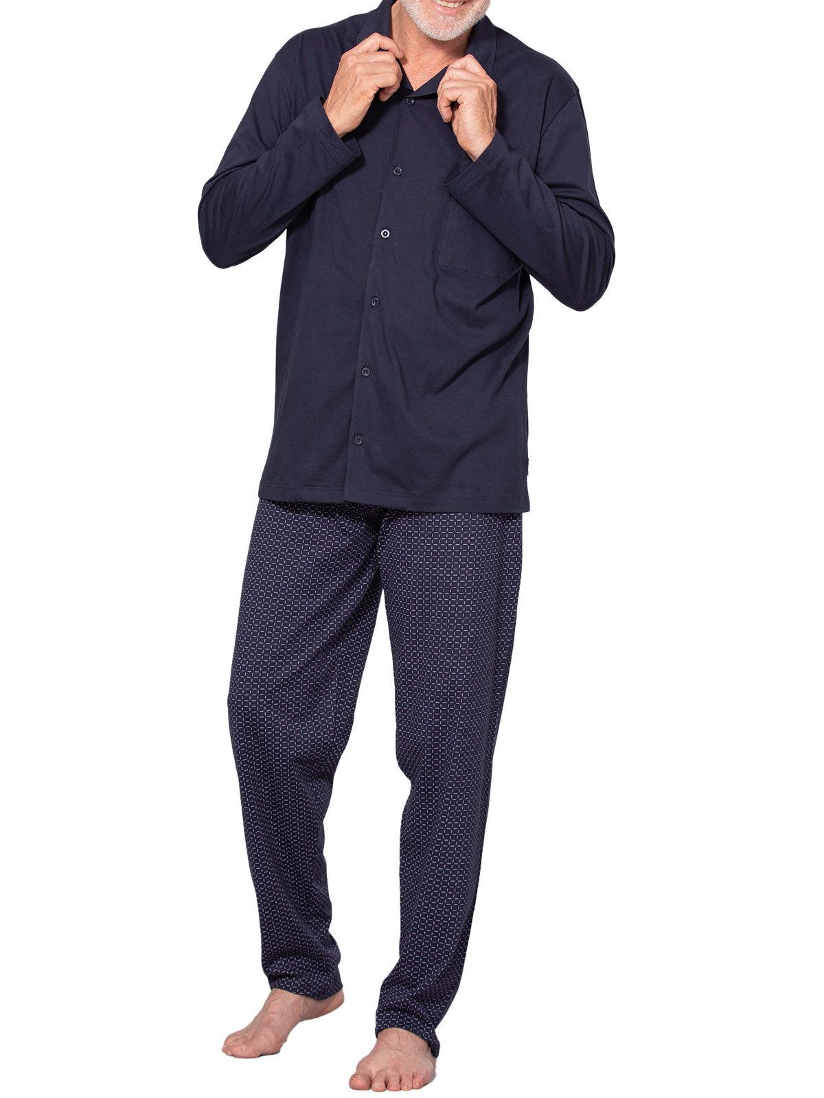 ESGE - Die Wäsche-Macher Pyjama Herren günstig online kaufen