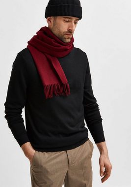 SELECTED HOMME Rundhalspullover OWN MERINO COOLMAX KNIT