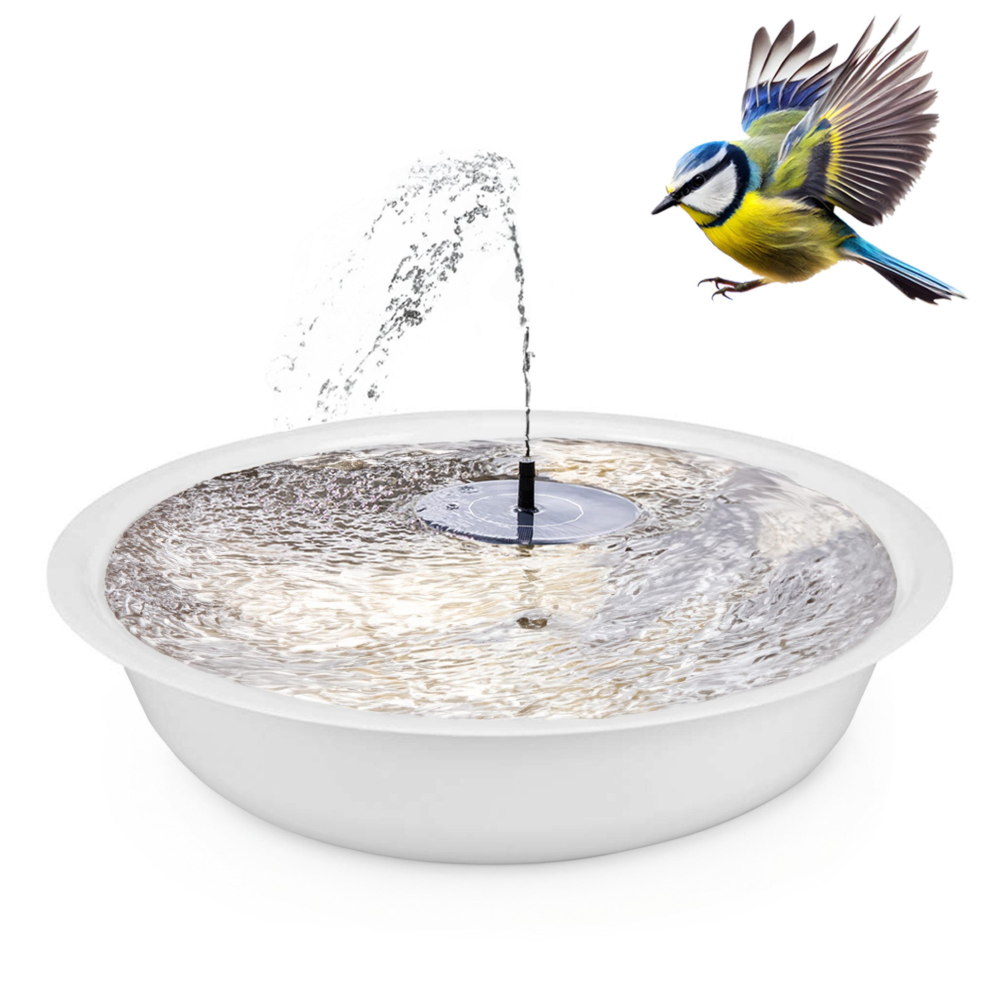 matches21 HOME & HOBBY Wasserspiel Solar-Brunnen günstig online kaufen