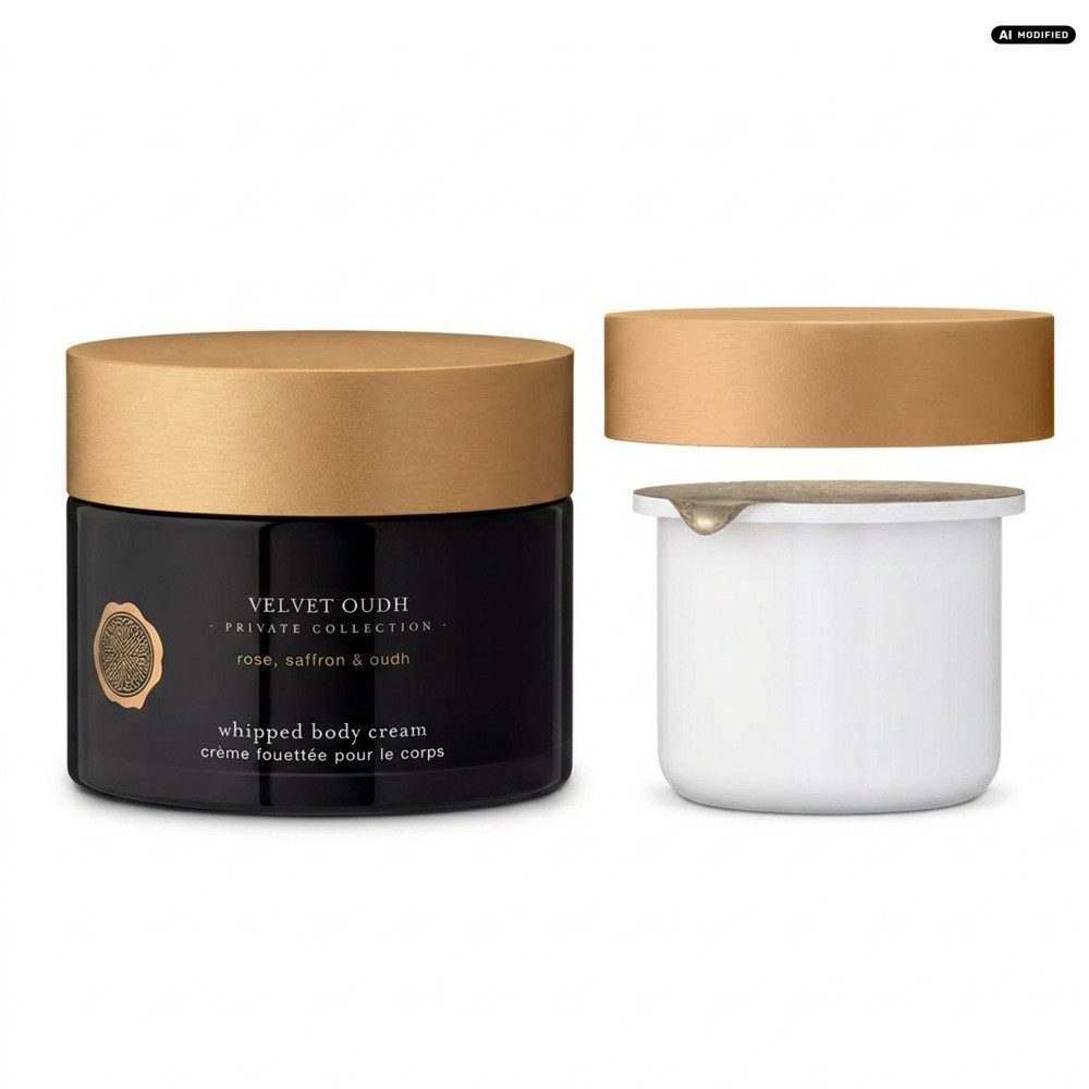 Rituals Körpercreme Rituals Velvet Oudh Body Care Duo, Luxuriöses Körperpflege-Duo mit Nachfüllcreme