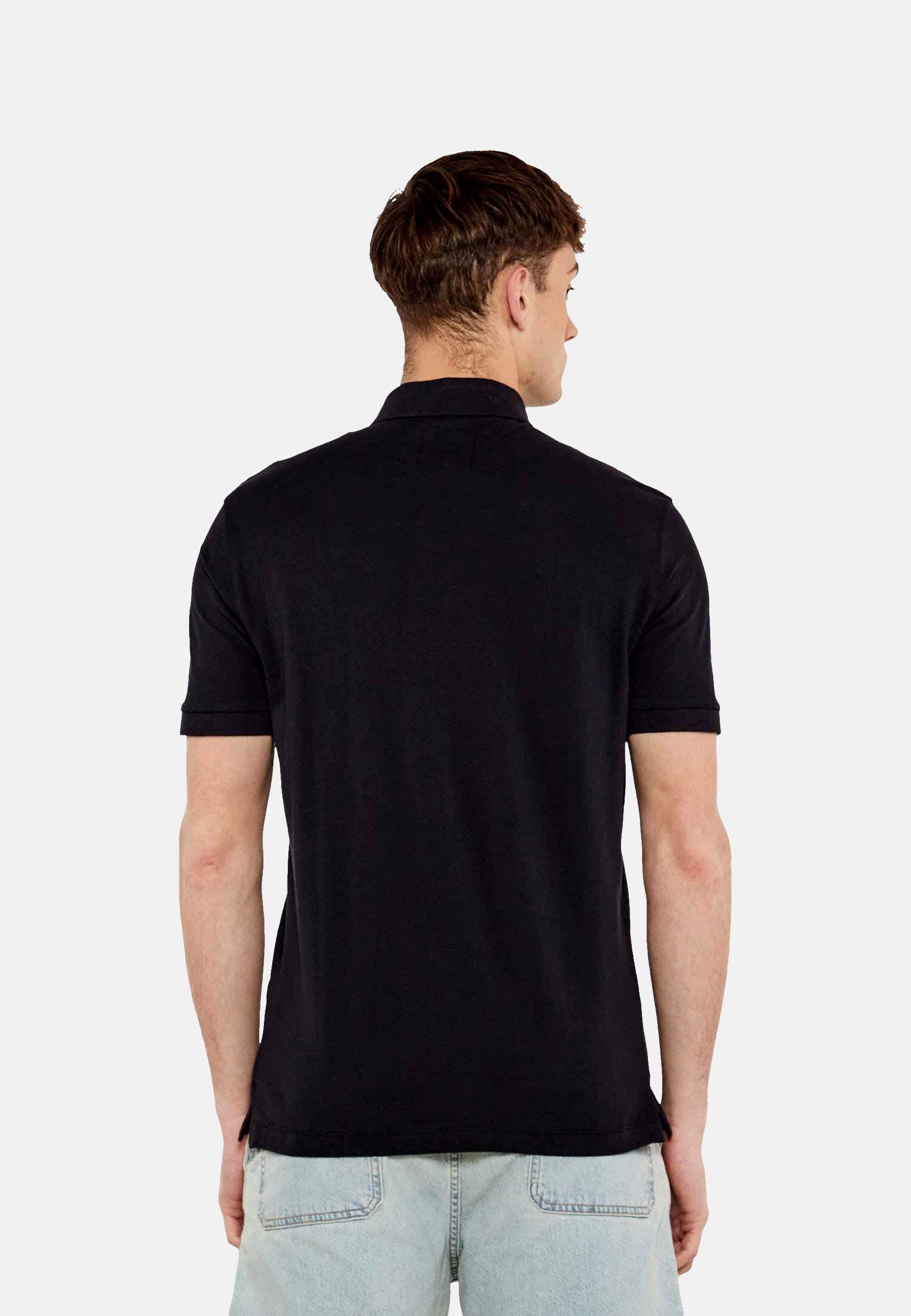 AIX ARMANI EXCHANGE Poloshirt Poloshirt Kurzarmshirt mit Polokragen (1-tlg., 1)