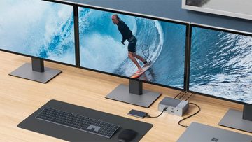 Targus Laptop-Dockingstation HyperDrive Universal GEN2 15-in-1 USB-C Triple Video Dock