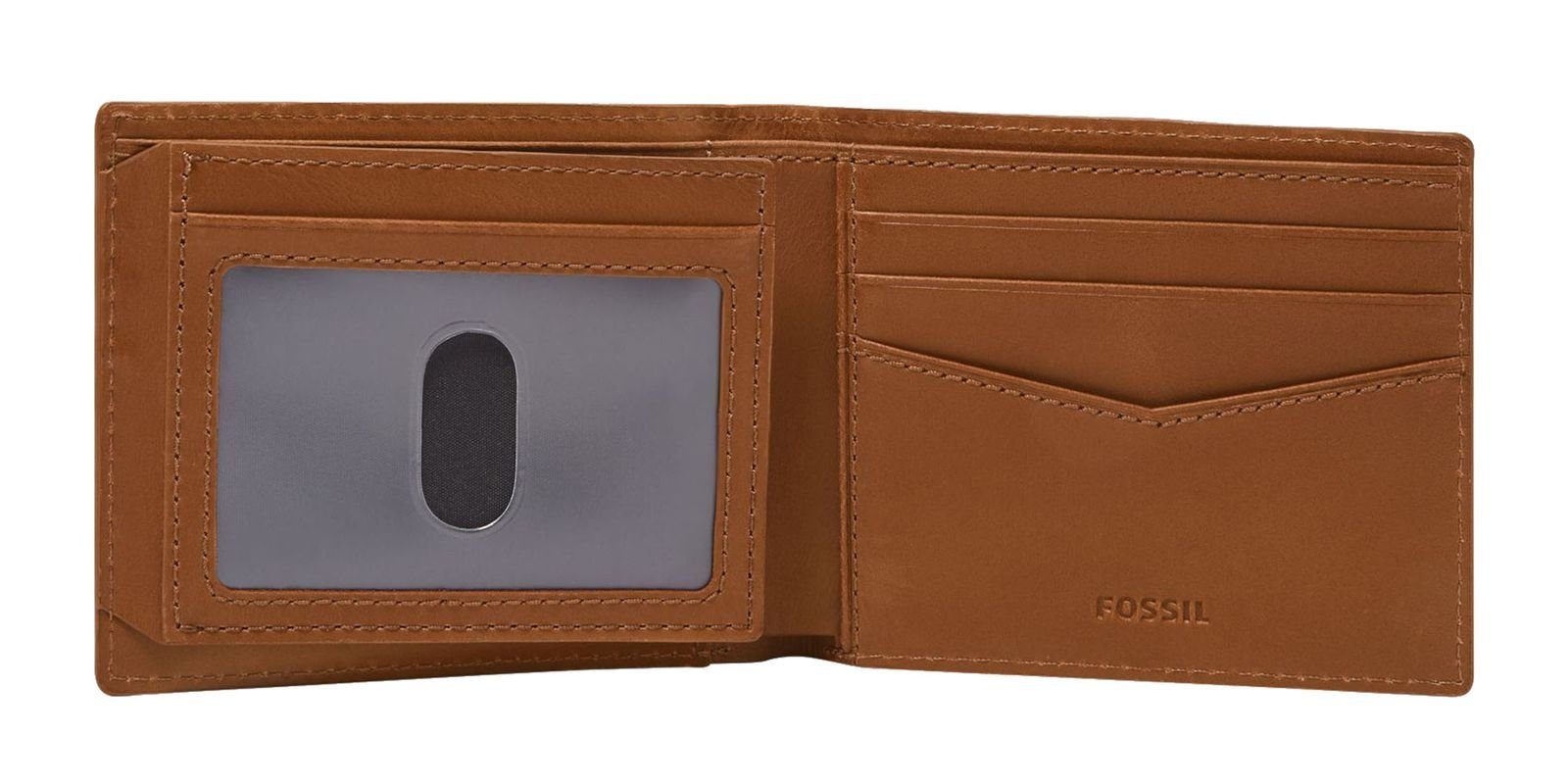 Fossil Kartenetui Everett, aus echtem Leder