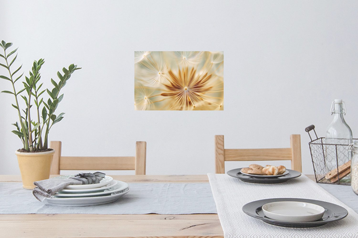 MuchoWow Wandsticker Löwenzahn - Beige - günstig online kaufen