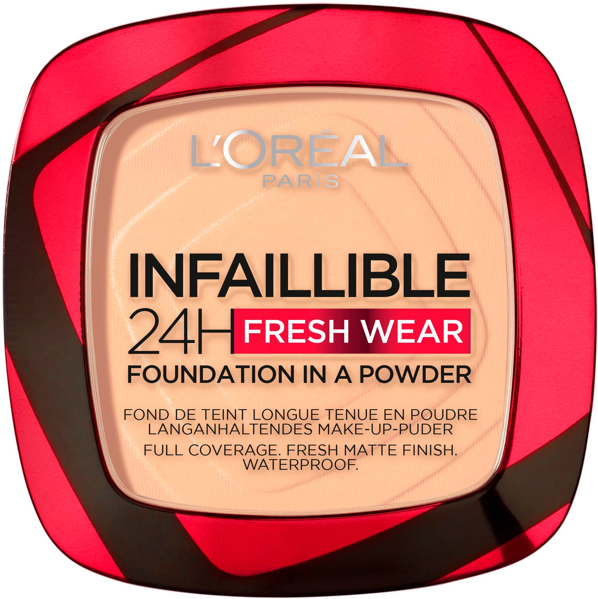 L'ORÉAL PARIS Puder INFAILLIBLE 24H FRESH WEAR FOUNDATION IN A POWDER, mit langanhaltender Formel