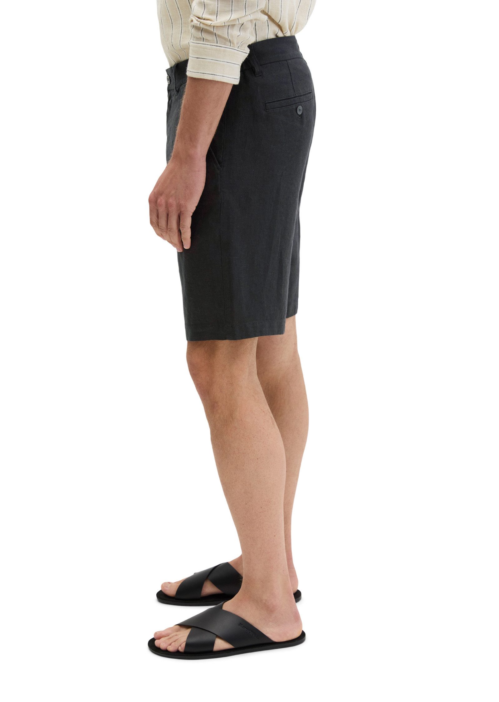 Marc O'Polo Shorts aus europäischem Leinen