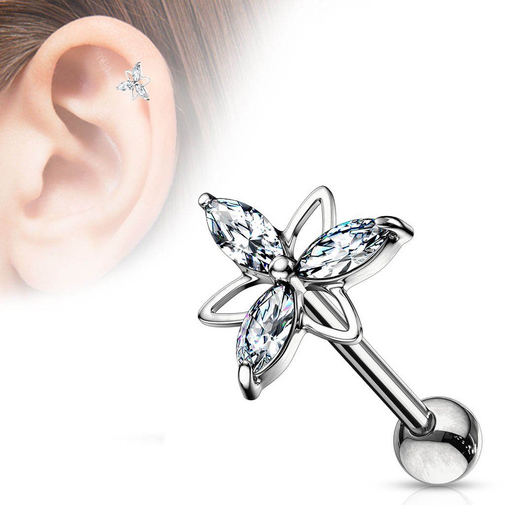 viva-adorno Piercing-Set Knorpel Piercing Cartilage Ohrpiercing Helix Pierc günstig online kaufen