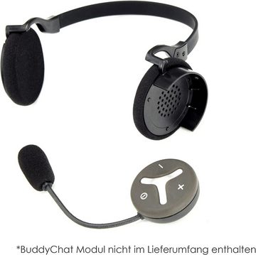 BuddyChat Flexible Nackenbügel-Halterung für BuddyChat Bluetooth-Kopfhörer (Flexible Nackenbügel-Halterung, für, BuddyChat, Bluetooth, Headset, Freisprecheinrichtung)