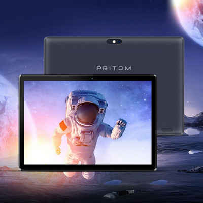Ulife PRITOM M10, 6000mAh Akku, 2GB RAM, 64GB ROM, 512GB erweiterbar Tablet (10", Android 10, 2G (GSM), 3G(WCDMA), 2MP+64MP, BT 4.0, duale BOX-Lautsprecher, LCD-Display)