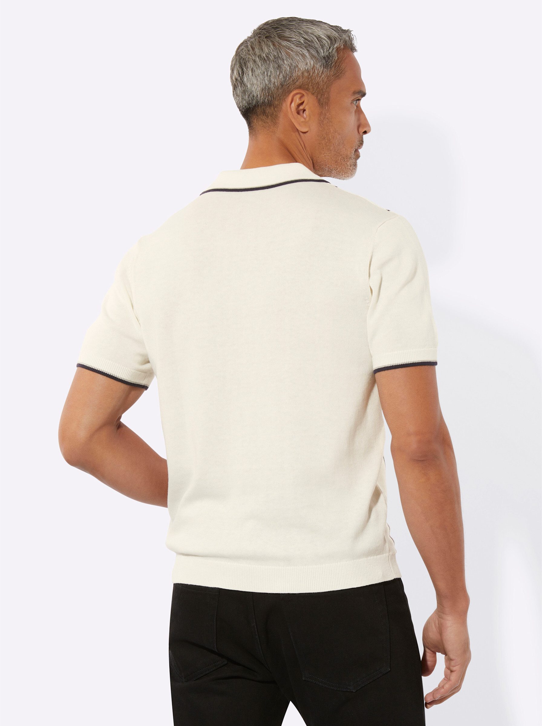 Sieh an! Strickpullover Polopullover . günstig online kaufen