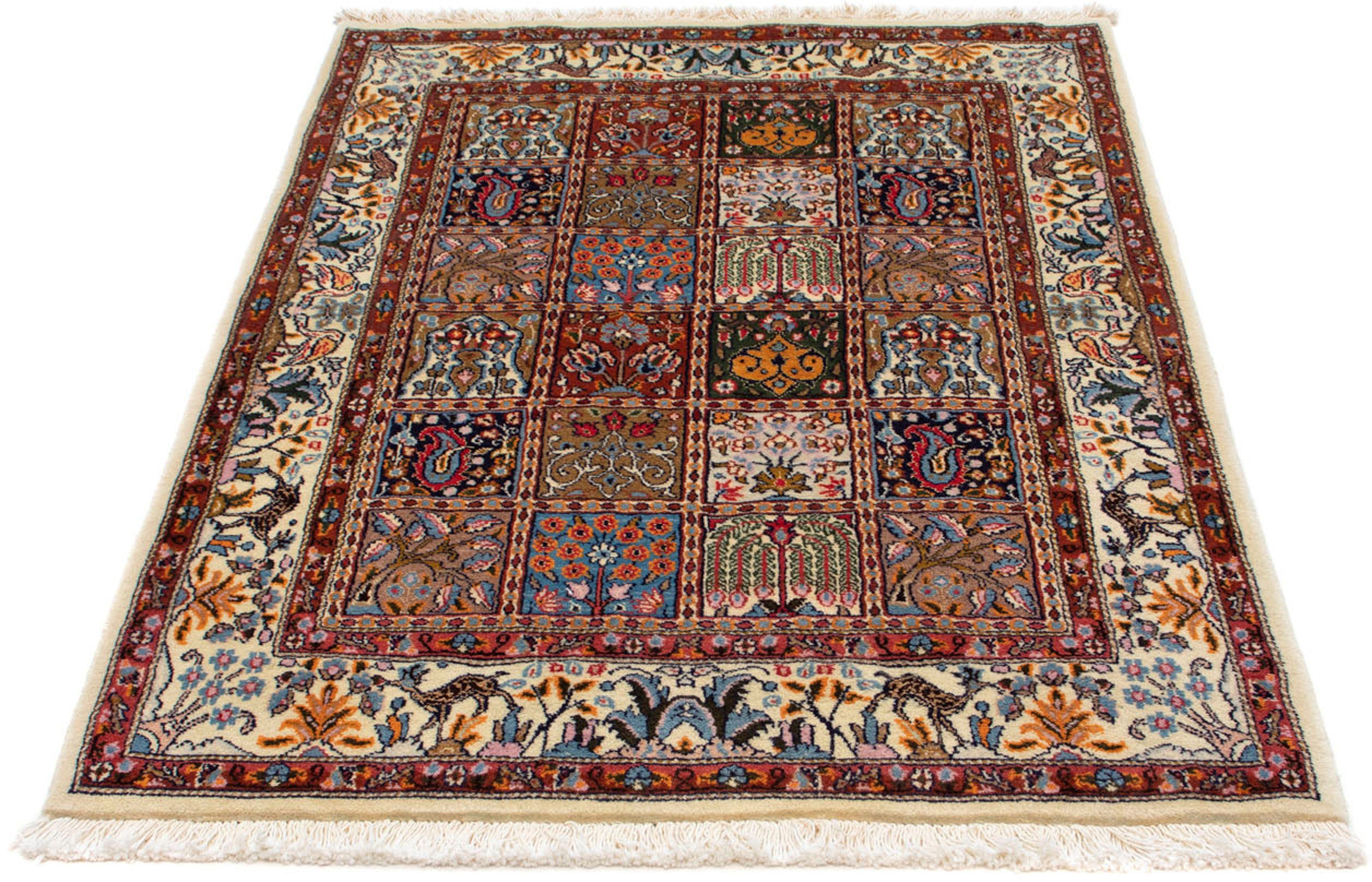 Orientteppich Perser - Classic - 144 x 102 cm - braun, morgenland, rechteckig, Höhe: 10 mm, Wohnzimmer, Handgeknüpft, Einzelstück mit Zertifikat