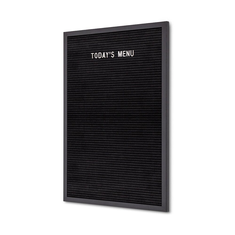 Showdown Displays Anzeigetafel Showdown Buchstabentafel - 40x60cm - Schwarz (1-St)