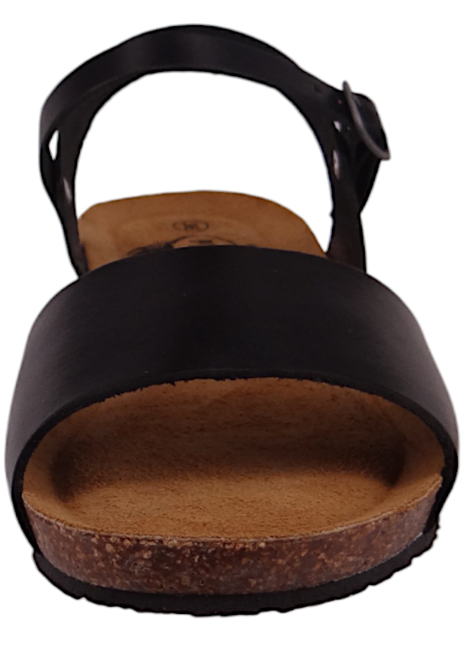Plakton 775896 NOW Vaquetilla Wedge/Keil Negro Sandale
