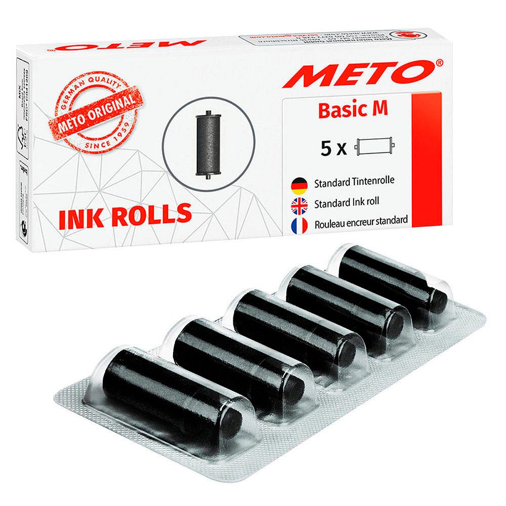 METO Druckerband Checkpoint METO 9505908 5er Arrow M Farbrollen